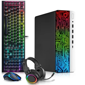 HP Prodesk G3 RGB Gaming Desktop Intel Core i5-7500 Gen 16GB RAM 1TB SSD AMD Radeon Rx-550 Graphics card RGB Keyboard and Mouse & RGB Headphones Wi-Fi Adapter Windows 11 Pro HP Prodesk G3 RGB Gaming Desktop Intel Core i5-7500 Gen 16GB RAM 1TB SSD AMD Radeon Rx-550 Graphics card RGB Keyboard and Mouse & RGB Headphones Wi-Fi Adapter Windows 11 Pro