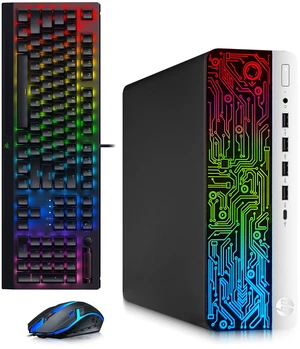 HP Prodesk G3 RGB Gaming Desktop Computer 7th Gen Intel Core i5 7th Gen 16GB RAM 512GB SSD NVIDIA GeForce GT 1030 Graphics card RGB Keyboard and Mouse Wi-Fi Adapter Windows 11 Pro HP Prodesk G3 RGB Gaming Desktop Computer 7th Gen Intel Core i5 7th Gen 16GB RAM 512GB SSD NVIDIA GeForce GT 1030 Graphics card RGB Keyboard and Mouse Wi-Fi Adapter Windows 11 Pro