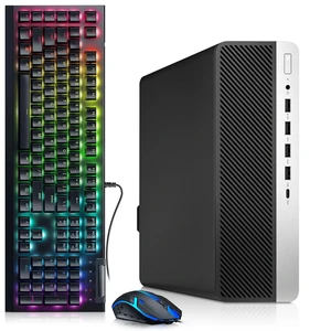 HP 600 G5 RGB Desktop Gaming PC, Intel Core i5-9500 upto 4.40GHz Speed, 32GB RAM, 512GB SSD, AMD Radeon Rx-550 Graphic Card, RGB Keyboard and Mouse, WiFi, Windows 11 Pro (Renewed) HP 600 G5 RGB Desktop Gaming PC, Intel Core i5-9500 upto 4.40GHz Speed, 32GB RAM, 512GB SSD, AMD Radeon Rx-550 Graphic Card, RGB Keyboard and Mouse, WiFi, Windows 11 Pro (Renewed)