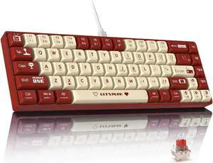 FirstBlood AK680 60% Wired Mechanical Gaming Keyboard, Hot Swap, RGB Backlight, UV Printing & EVA Sound Control, Fully Kink Resistant, Programmable, Works on Windows/Mac, Red Switch Red & White & Purp FirstBlood AK680 60% Wired Mechanical Gaming Keyboard, Hot Swap, RGB Backlight, UV Printing & EVA Sound Control, Fully Kink Resistant, Programmable, Works on Windows/Mac, Red Switch Red & White & Purp