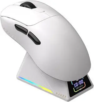 FirstBlood AJ179APEX flagship wireless three-mode gaming mouse 42000DPI new dock charging APW3950 8K rate of return Suitable for gaming computers, office e-sports