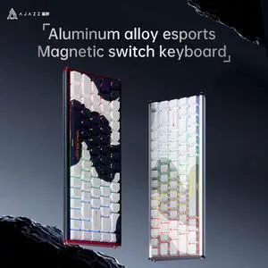 Firstblood/AJAZZ Aluminum King ALUX68 Aluminum Alloy CNC Magnetic Axis RT0.01TTC KOTAI Water Bottle Seat Magnetic Axis 8k