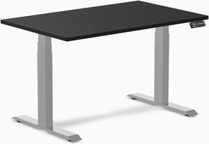 Desky Dual Laminate Sit Stand Desk - Black / 47.2 x 29.5 in / Grey