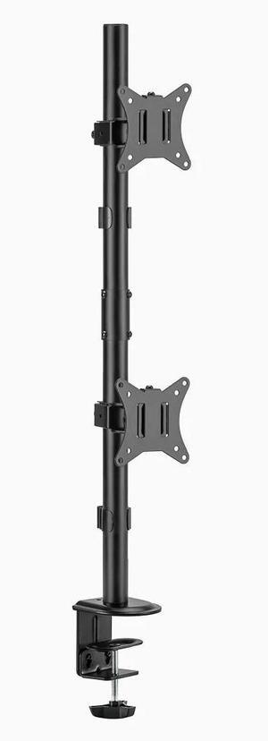 Desky Eco Vertical Monitor Mount - Black