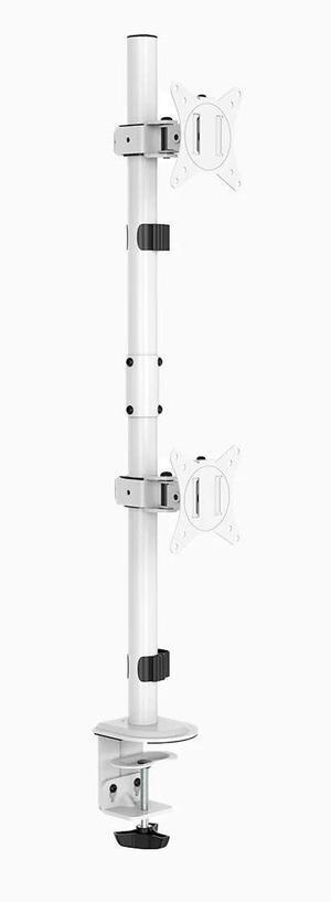 Desky Eco Vertical Monitor Mount - White