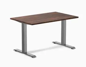 Desky Zero Softwood Office Desk - American Rustic Pine / 48 x 30 in / Space Gray