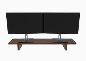 Desky Monitor Stand - American Rustic Pine Softwood Desky Monitor Stand - American Rustic Pine Softwood