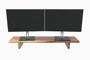 Desky Monitor Stand - Saman Hardwood Desky Monitor Stand - Saman Hardwood