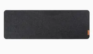 Desky Cork/Felt Desk Pad - Large 35.4x11.8 in / Dark Gray