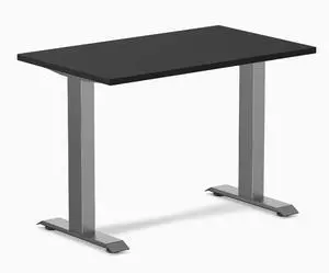 Desky Zero Mini Office Desk - Black / 40 x 24 in / Space Gray