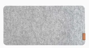 Desky Cork/Felt Desk Pad - Medium 24.4x11.8 in / Light Gray