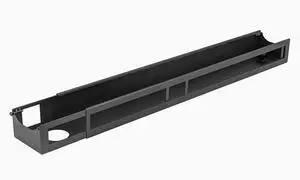 Desky Integrated Cable & Power Channel - None / Space Gray