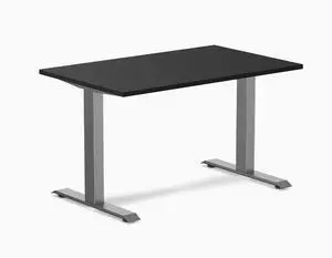 Desky Zero Laminate Office Desk - Black / 47.2 x 29.5 in / Space Gray