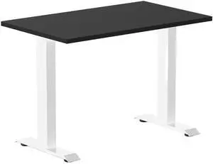 Desky Zero Mini Office Desk - Black / 40 x 24 in / White Desky Zero Mini Office Desk - Black / 40 x 24 in / White