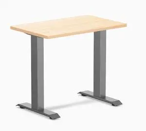 Desky Zero Mini Hardwood Office Desk - Maple / 32 x 20 in / Space Gray Desky Zero Mini Hardwood Office Desk - Maple / 32 x 20 in / Space Gray