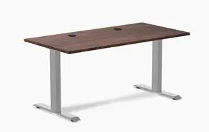 Desky Zero Softwood Office Desk - American Rustic Pine / 48 x 30 in / Grey Desky Zero Softwood Office Desk - American Rustic Pine / 48 x 30 in / Grey