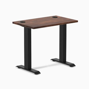 Desky Zero Mini Softwood Office Desk - American Rustic Pine / 32 x 20 in / Matte Black Desky Zero Mini Softwood Office Desk - American Rustic Pine / 32 x 20 in / Matte Black