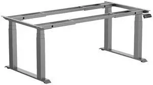 Desky Quad Sit Stand Desk Frame - Space Gray Desky Quad Sit Stand Desk Frame - Space Gray