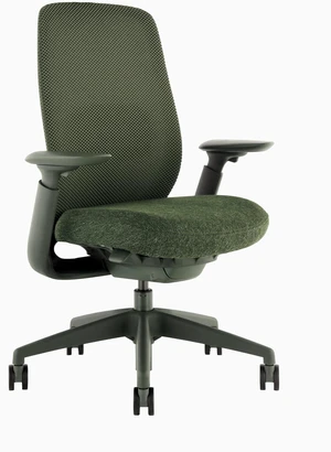Desky Sereno Ergonomic Office Task Chair - Dark Green / No Headrest Desky Sereno Ergonomic Office Task Chair - Dark Green / No Headrest