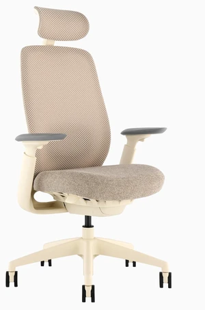 Desky Sereno Ergonomic Office Task Chair - Wheat / Headrest Desky Sereno Ergonomic Office Task Chair - Wheat / Headrest