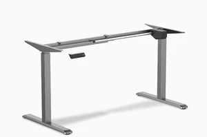 Desky Single Sit Stand Desk Frame - Space Gray Desky Single Sit Stand Desk Frame - Space Gray