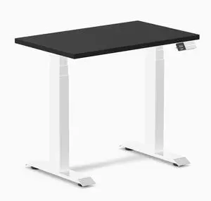 Desky Dual Mini Sit Stand Desk - Black / 32 x 20 inches / White Desky Dual Mini Sit Stand Desk - Black / 32 x 20 inches / White