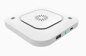 Desky Hidden Under Desk Wireless Charger - White