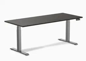 Desky Dual Laminate Sit Stand Desk - Burnished Wood / 70.9 x 29.5 inches / Wheat Desky Dual Laminate Sit Stand Desk - Burnished Wood / 70.9 x 29.5 inches / Wheat