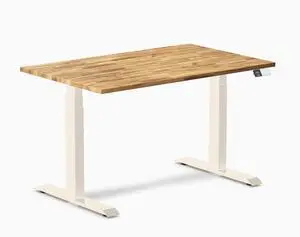 Desky Dual Hardwood Sit Stand Desk - Acacia / 48 x 30 inches / Wheat Desky Dual Hardwood Sit Stand Desk - Acacia / 48 x 30 inches / Wheat