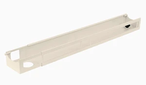 Quad Frame Channel + Mounting Brackets - 3 Plugs / Wheat Quad Frame Channel + Mounting Brackets - 3 Plugs / Wheat