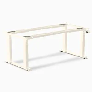 Desky Quad Sit Stand Desk Frame - Wheat Desky Quad Sit Stand Desk Frame - Wheat