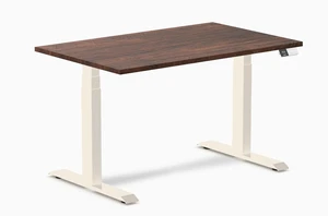 Desky Dual Softwood Sit Stand Desk - American Rustic Pine / 48 x 30 inches / Wheat Desky Dual Softwood Sit Stand Desk - American Rustic Pine / 48 x 30 inches / Wheat