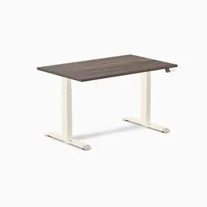 Desky Dual Laminate Sit Stand Desk - Jarrah Legno / 47.2 x 29.5 inches / Wheat Desky Dual Laminate Sit Stand Desk - Jarrah Legno / 47.2 x 29.5 inches / Wheat