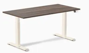 Desky Dual Laminate Sit Stand Desk - Jarrah Legno / 59.1 x 29.5 inches / Wheat Desky Dual Laminate Sit Stand Desk - Jarrah Legno / 59.1 x 29.5 inches / Wheat
