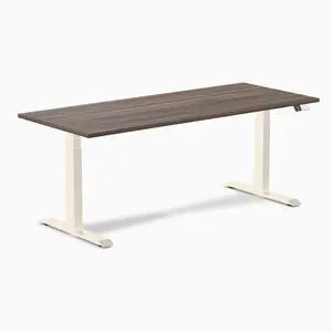 Desky Dual Laminate Sit Stand Desk - Jarrah Legno / 70.9 x 29.5 inches / Wheat Desky Dual Laminate Sit Stand Desk - Jarrah Legno / 70.9 x 29.5 inches / Wheat