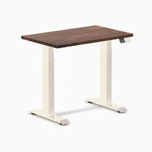 Desky Dual Mini Softwood Sit Stand Desk - American Rustic Pine / 32 x 20 inches / Wheat Desky Dual Mini Softwood Sit Stand Desk - American Rustic Pine / 32 x 20 inches / Wheat