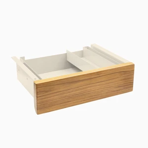 Desky Minimal Under Desk Drawer - Teak Hardwood / Wheat Desky Minimal Under Desk Drawer - Teak Hardwood / Wheat