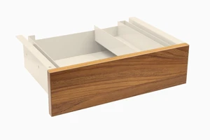 Desky Minimal Under Desk Drawer - Prime Oak Laminate / Wheat Desky Minimal Under Desk Drawer - Prime Oak Laminate / Wheat