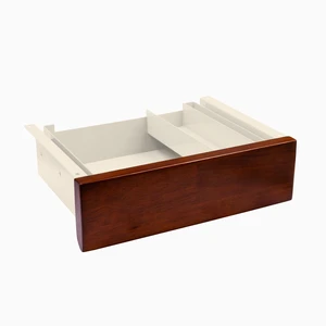 Desky Minimal Under Desk Drawer - Walnut Rubberwood / Wheat Desky Minimal Under Desk Drawer - Walnut Rubberwood / Wheat