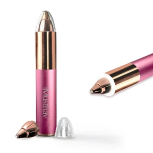 iMusthav Mini Portable Painless Eyebrow Remover Trimmer for Women, Eyebrow Razor Epilator Pen,18K Gold-Plated Hypoallergenic Precision Pencil-tip. 360° LED Light for Instant and Painless Hair Remover. iMusthav Mini Portable Painless Eyebrow Remover Trimmer for Women, Eyebrow Razor Epilator Pen,18K Gold-Plated Hypoallergenic Precision Pencil-tip. 360° LED Light for Instant and Painless Hair Remover.
