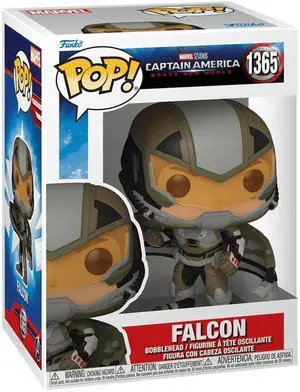 Funko POP Marvel Captain America Brave New World Falcon Joaquin Torres - 75991 Funko POP Marvel Captain America Brave New World Falcon Joaquin Torres - 75991
