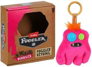 ZURU Fuggler Baby Pinkles Sasquoosh 3.5 Inch Plush Keychain ZURU Fuggler Baby Pinkles Sasquoosh 3.5 Inch Plush Keychain
