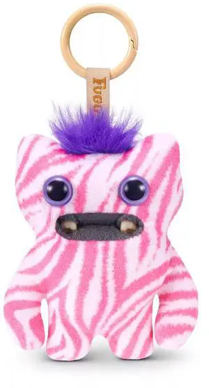 ZURU Fuggler Baby Pinkles Wide Eyed Weirdo 3.5 Inch Plush Keychain ZURU Fuggler Baby Pinkles Wide Eyed Weirdo 3.5 Inch Plush Keychain