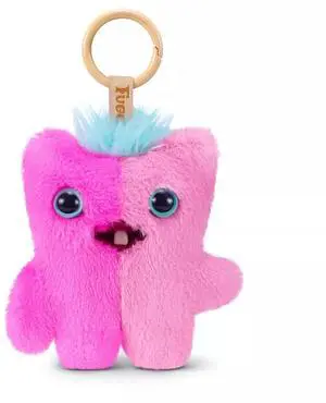 ZURU Fuggler Baby Pinkles Wide Eyed Screech 3.5 Inch Plush Keychain ZURU Fuggler Baby Pinkles Wide Eyed Screech 3.5 Inch Plush Keychain