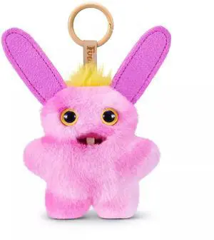 ZURU Fuggler Baby Pinkles Rabid Rabbit 3.5 Inch Plush Keychain ZURU Fuggler Baby Pinkles Rabid Rabbit 3.5 Inch Plush Keychain