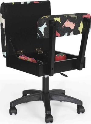 Arrow Sewing Hydraulic Sewing Chairs: Good Dog! Black