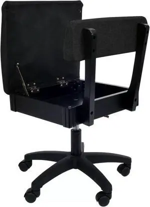 Arrow Sewing Hydraulic Sewing Chairs: Baroness Black