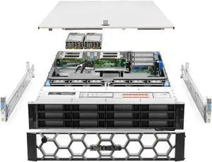 Dell PowerEdge R740xd Server 2.60Ghz 28-Core 256GB 2x 960GB SAS SSD 12G 16x 14TB