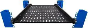 RackSolutions 1U Modular Device Testing Sliding Rack Shelf  28" Depth for Enterprise Device Farms