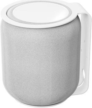 RackSolutions HomeBase Wall Mount for 2nd Generation HomePod  White, Fully Assembled, Open Design, Includes Hardware